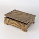 Bronze cigarboksmassivt16 x 21 cm