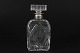 Whisky karaffelKrystal karaffelm/sølvhals 830s