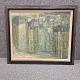 Stenstrup J maleriHuse og gaden61,5x72,2 cm