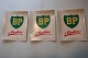 For samlere:Reklame klistermærker for BP i tanken3 stk.Fra 1900-tallet