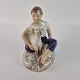 B&G figur 2336Pige med lam13 cm
