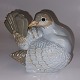 Jeanne Grut: Figure of PIGION GALPAGOS from Aluminia​