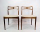 Sæt af 2 stole - Model 94 - Johannes Andersen - Palisander - Chr. Linnebergs Møbelfabrik - 1960