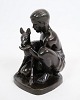 Figur - Just Andersen - Dreng og Hjortekid - Just A D2318