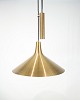 Loftlampe - Modvægt vedhæng - Messing - Fremstillet af Lyfa - 1960