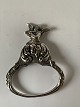 Napkin ring in silverStamped 830sLength. 6 cmWide. 4.5 cm
