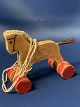 Wooden toy horseHeight 11.2 cmWide 16 cm approx diagonalOld Retro toys​Wooden toy horse