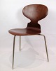 Stol - Model 3100 Myren - Teaktræ - Arne Jacobsen - Fritz Hansen - 1950