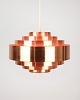 Loftlampe - Model Ultra - Jo Hammerborg - Fog og Mørup - Kobber - 1960