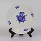 RC tallerken 8097Blåblomst flet25,5 cm