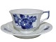 Blue Flower AngularTea cup #8500