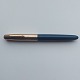 READY TO WRITE: Blue Parker 51 with gold double cap​