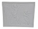 Royal Copenhagen Thorvaldsen bisquit relief med amoriner og engel