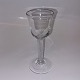 Wine glass with twisted spiral in the stem 19th century