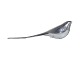 Georg Jensen & HolmegaardBobtail sterling silver and art glass letter opener