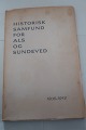 Historisk Samfund for Als og Sundeved1908-1958Udgivet i 1958 - ved jubilæetSideantal: 131