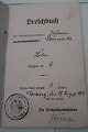 For samlereDreschbuch (Arbejdsbog/Præstationsbog/Driftsbog)1927