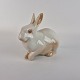 B&G figur2442 hvidsiddende kanin