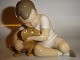 Bing & Grondahl Figurine, Boy with DogDec. number 1951
