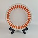 Lyngby tallerkenOrange Lotus20 cm