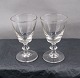 Berlinois glassware by Kastrup/Holmegaard, Denmark. Sauterne wine glasses 11cm   