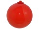HolmegaardStor orange / rød dekorationskugle 12 cm.