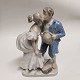 H. C. Andersens eventyr om svinedrengen: Figuren "Kysset" af Chr. Thomsen for Royal Copenhagen TIDLIG UDGAVE