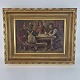 Emiel HansenAkrylmaleriFigurer omkring et bord