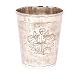 Danish Baroque silver cup by Mogens Thommesen Løwenhertz, Horsens, 1695-1734. Dated 1729. H: 10,3cm. W: 148gr