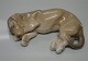 Kongelig Dansk Figur 0781 Sovende gravhund KK Farve nr 1238 