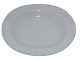 Hvid KoppelLille dybt fad 21,5 cm.