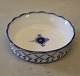 390-1 Bottle tray 3 x 11 cm pre 1983 Blue Fluted Danish Porcelain