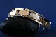 Block gold bracelet chiselled, with 3 rows in 14 carat gold, stamped 585 OFP, with box lock.