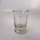 Antik glas på fod9,5 cm