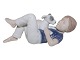 Rare Royal Copenhagen figurineBoy with dog