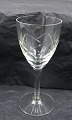 Ulla glassware by Holmegaard Denmark. Clear red wine glasses 15.7cm
