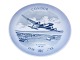 Royal Copenhagen  Flyplatte nr. 13 Condor Jutlandia
