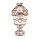 Early 19th century Danish silver vinaigrette by Heinrich Hornemann, Holstebro, 1800-35. H: 7,2cm