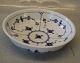 305-1  Salatfad/salatskål, rund m/krave 21,5 cm  Kongelig Dansk Porcelæn Musselmalet