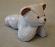 0248  RC Julius White Bear 7 x 11 cm Royal Copenhagen (0349)