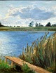 Soya-Jensen, Carl Martin (1860 - 1912) Danmark: Landskab ...