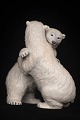 Lars Dyrendom: No #2 Polar Bear  Photo including glass and wooden frame 62.5 x 42.5 cm 0352