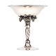 Early Georg Jensen sterlingsilver grape tazza 263 period 1925-32. H: 18,8cm. W: 517gr