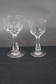 Derby glassware with cutted stems. Shot glasses 8-9cm