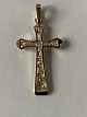 Cross pendant in 8 karat gold Stamped 333 BNHHeight 37.85 mm