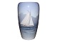 Royal Copenhagen vaseVase med sejlbåd