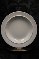 Royal Copenhagen - Aluminia Blåkant fajance , dyb tallerken.Dia.: 24cm...