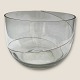 Glass bowl with gold spiral*DKK 175