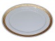 Guld VifteStort stegefad 41 cm.