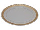 Guld VifteLille stegefad 29,5 cm.